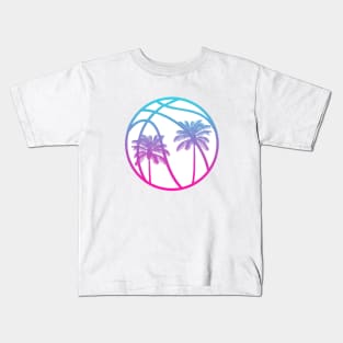 Miami Vice Basketball - White alternate Kids T-Shirt